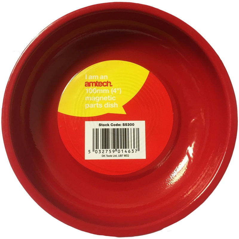 Amtech 100mm (4") Magnetic Storage Parts Tray