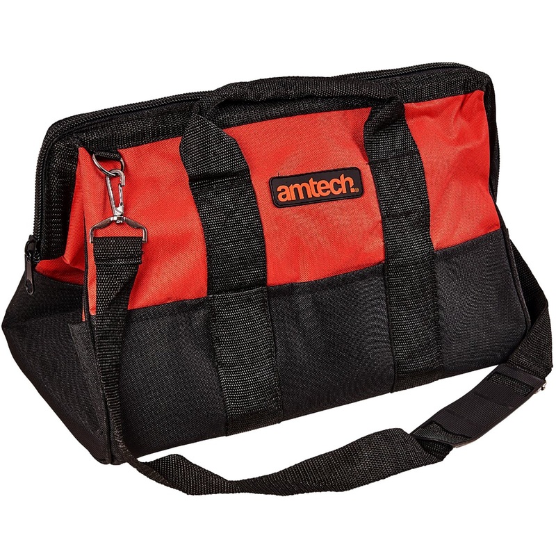 Amtech 22 Pocket Contractors Holdall Tool Bag