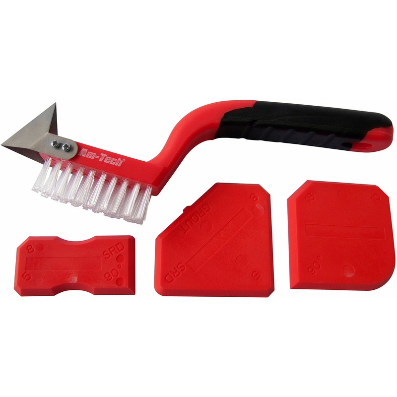 Amtech 4 Piece Decorating Caulking Tool Kit