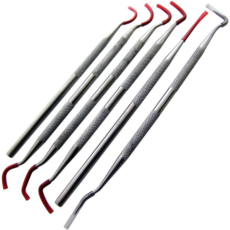 Amtech 6 Piece Probe Set with Storage Pouch