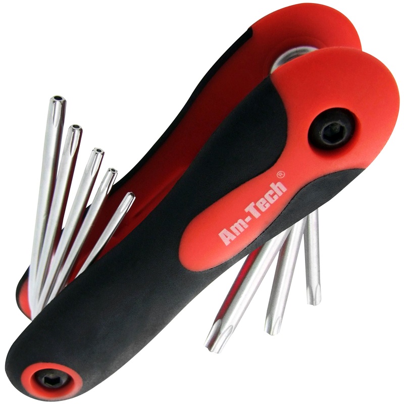 Amtech 8 Piece Folding Torx Key Set T9-T40