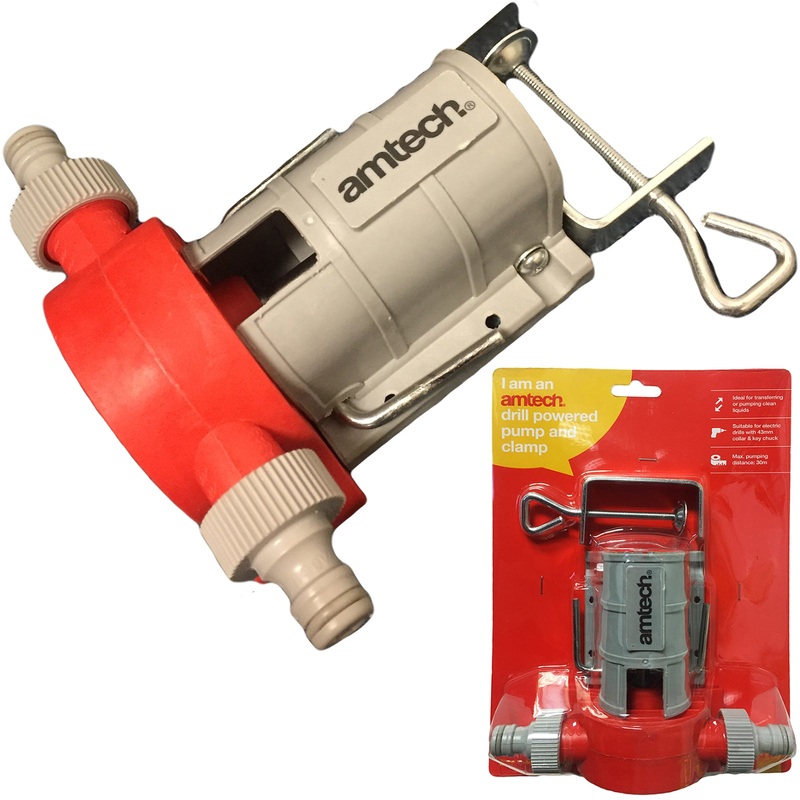 Amtech Drill Powered Water Pump