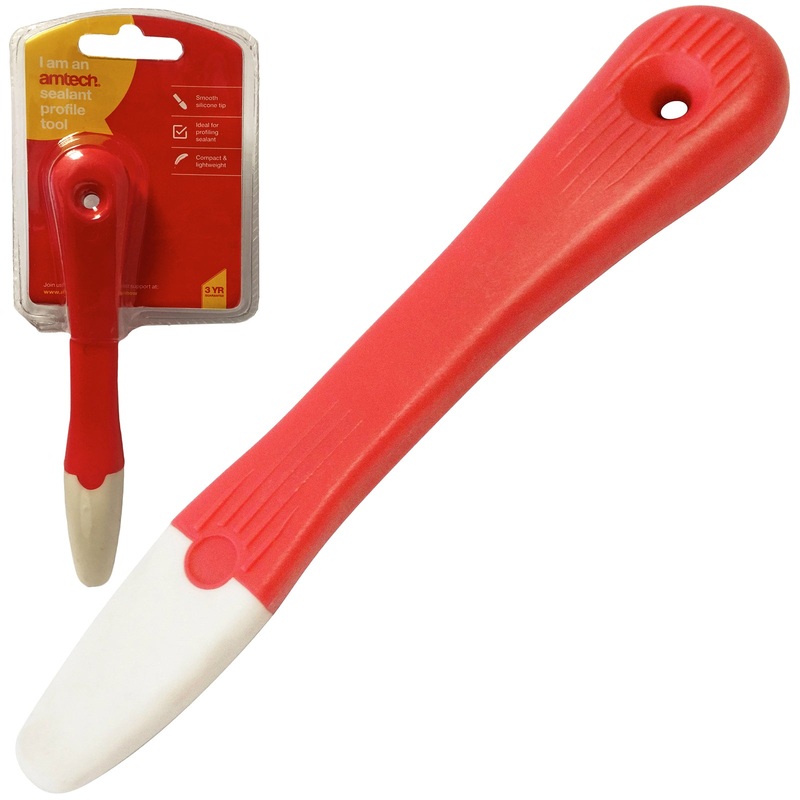 Amtech Sealant Grout Smoothing Profile Finishing Tool