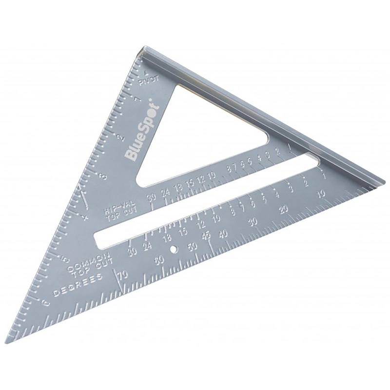 BlueSpot 150mm (6") Aluminium Roofing Speed Square