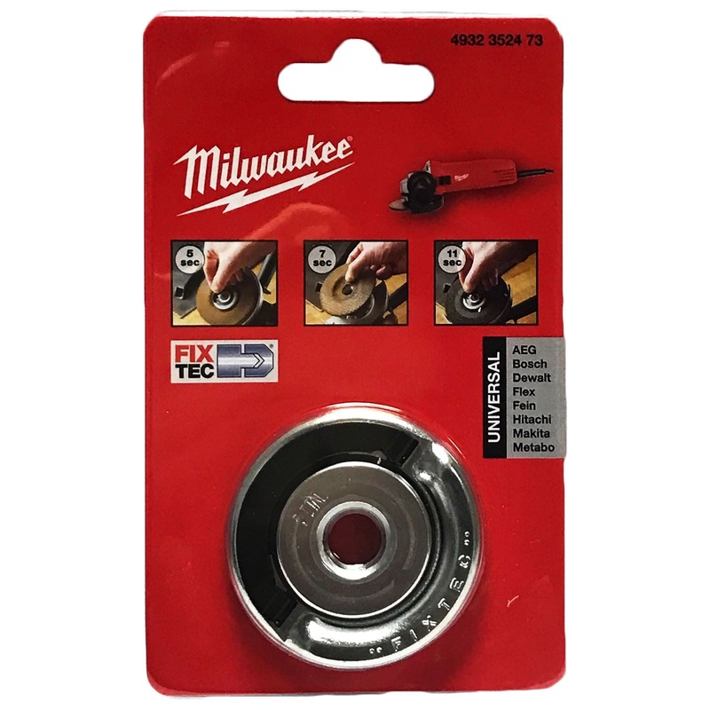 Milwaukee M14 Thread FIXTEC Nut for Angle Grinders