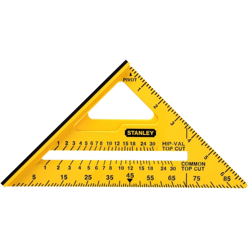 Stanley 175mm (7") Quick Square Dual Colour Easy Read Graduations
