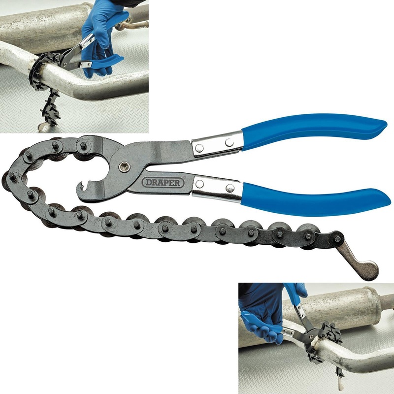 Draper Exhaust Pipe Cutting Pliers 25-260mm Spread Range