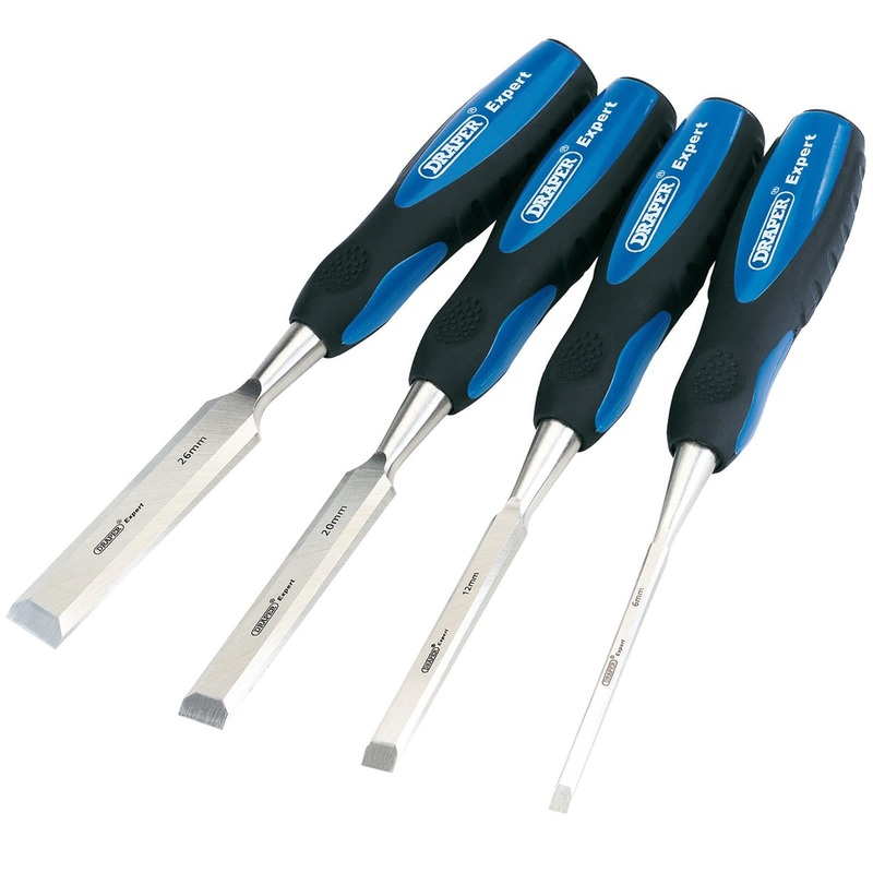 Draper Expert Wood Chisel Set 4 Piece 6-26mm
