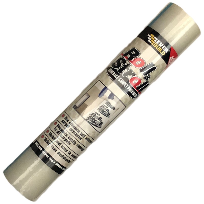 EverBuild Roll and Stroll Contract Carpet Floor Protector 600mm x 100m