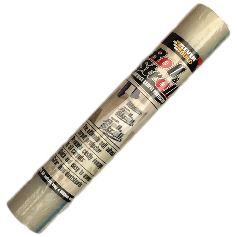 EverBuild Roll and Stroll Contract Carpet Floor Protector 600mm x 50m