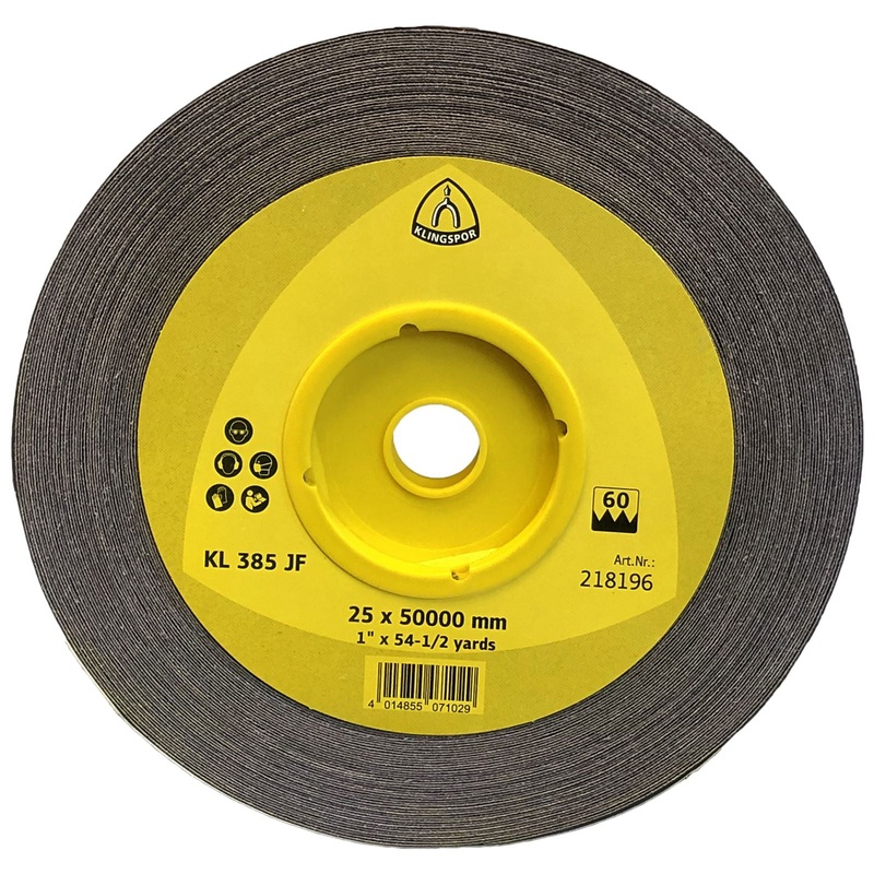 Klingspor Aluminium Oxide Abrasive Cloth Sanding Roll KL385JF