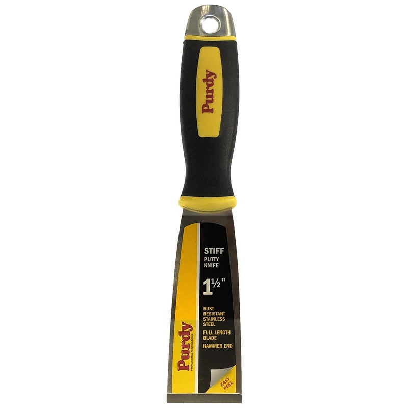 Purdy Premium Stiff Chisel Putty Knife 38mm 1.5" Scraper Stainless Steel Blade