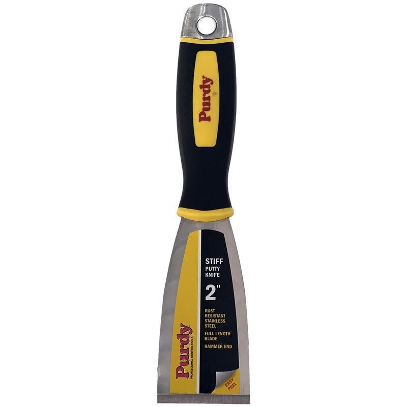 Purdy Premium Stiff Chisel Putty Knife 50mm 2" Scraper Stainless Steel Blade