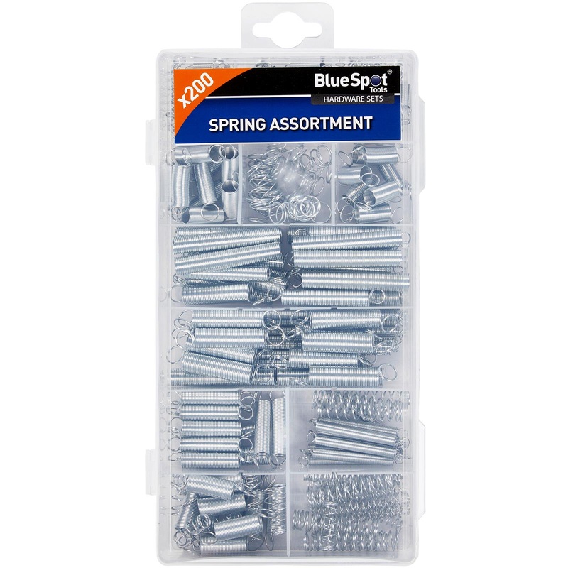 BlueSpot Assorted Springs Set 200pc