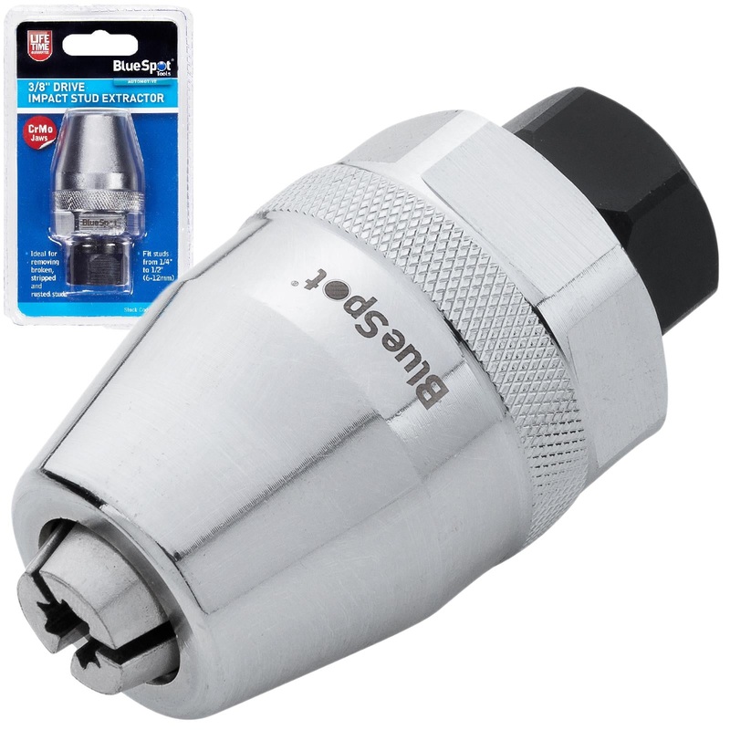 BlueSpot Impact Stud Bolt Extractor Remover 3/8" Drive 6-12mm