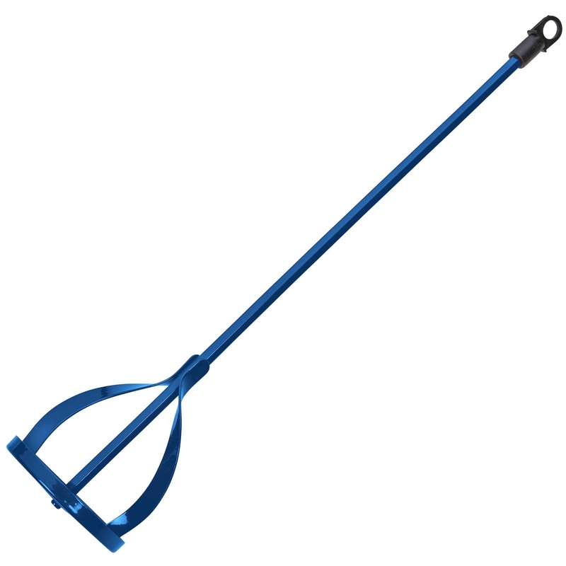 BlueSpot Paint Mixer Paddle 8mm Hex Shank 80mm x 400mm