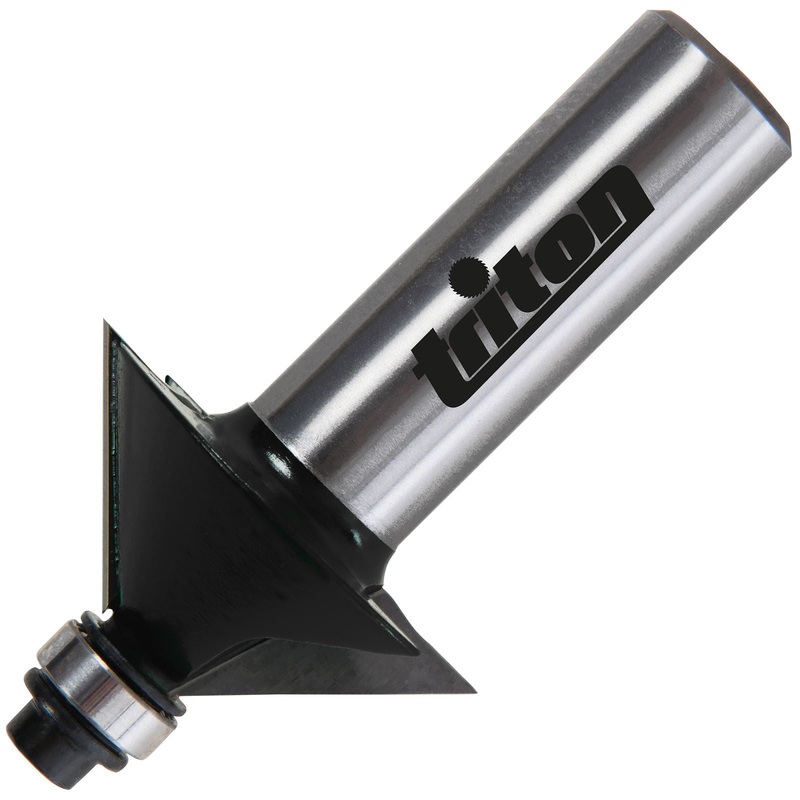 Triton 1/2" Chamfer Cutter Router Bit 1-5/8" x 13/16" x 1/2" x 45??