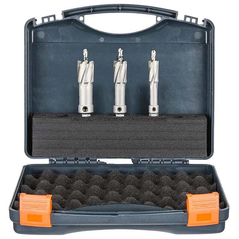 HMT VersaDrive TCT HoleCutter Set 3 Piece 14, 18, 22mm Holesaw 55mm Deep