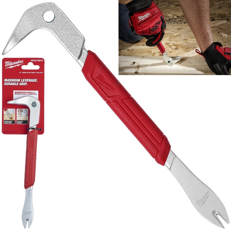 Milwaukee Nail Puller Pry Bar 9in 229mm