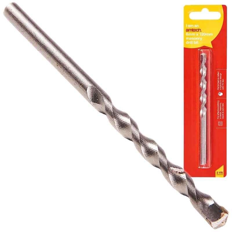 Amtech Masonry Drill Bit 8 x 120 mm