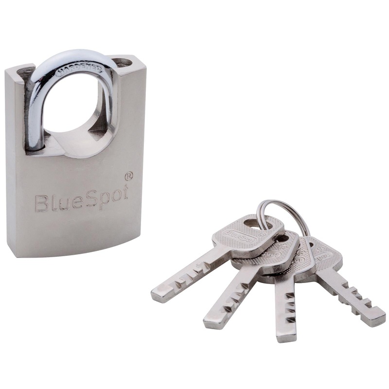BlueSpot Shrouded Satin Finish Padlock 40mm