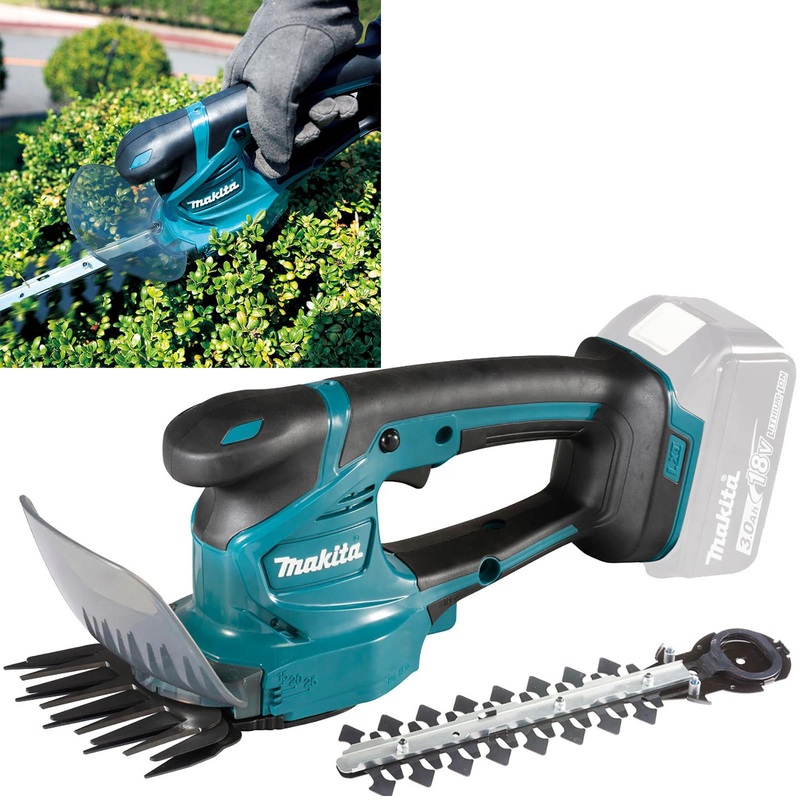 Makita Grass Shears 110mm Hedgetrimmer Blade 18V LXT Cordless Li-ion Body Only DUM111ZX