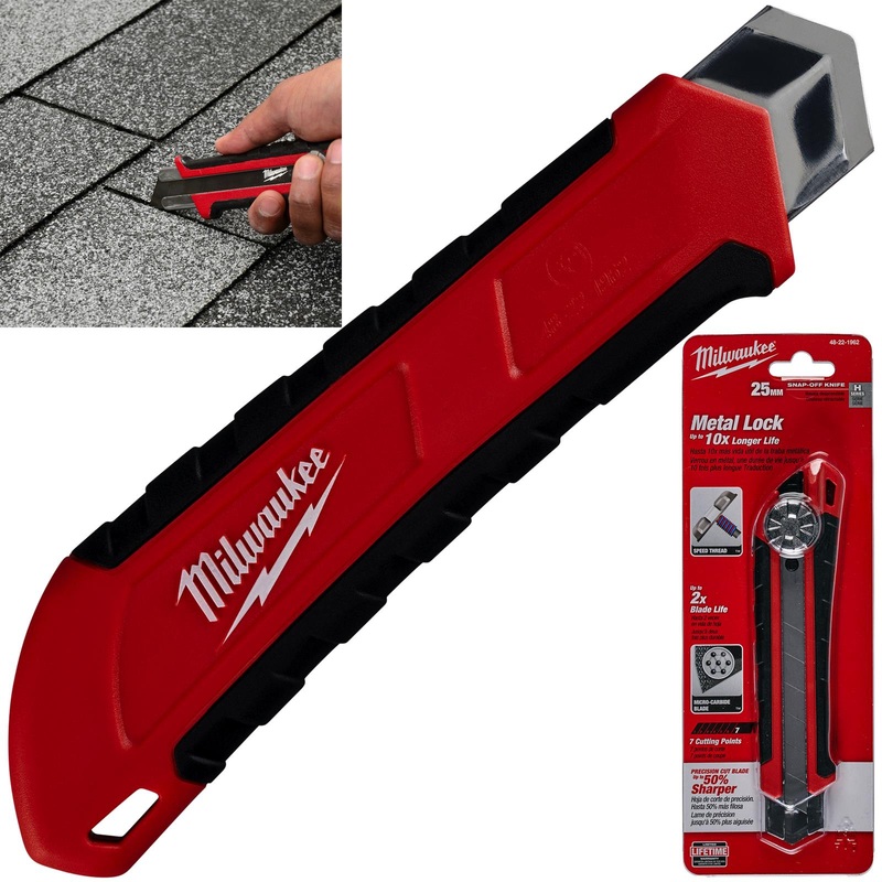 Milwaukee Snap Off Knife 25mm Cutting Blade
