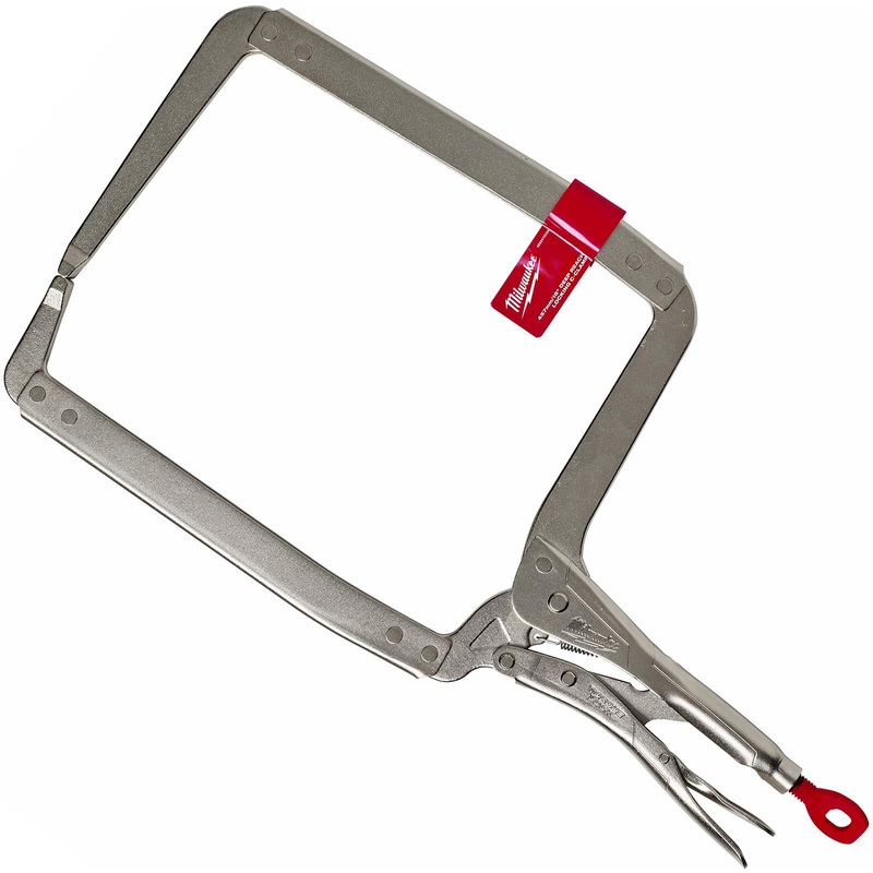 Milwaukee Torque Lock Locking C Clamp 480mm Deep Reach Clamp with Regular Jaws