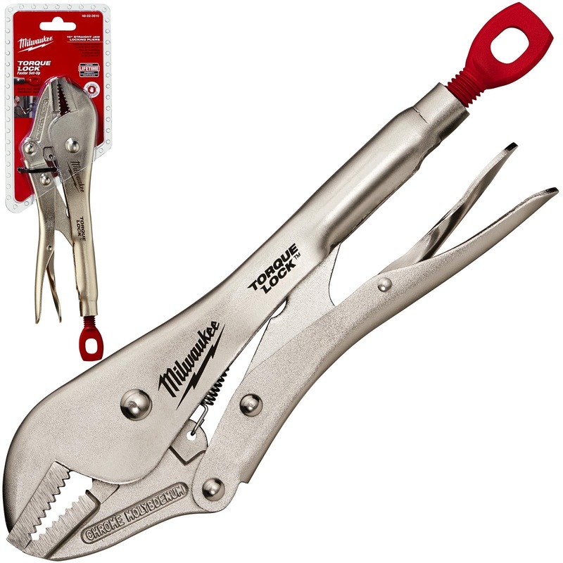 Milwaukee TORQUE LOCK Straight Jaw Locking Pliers 250mm 10in