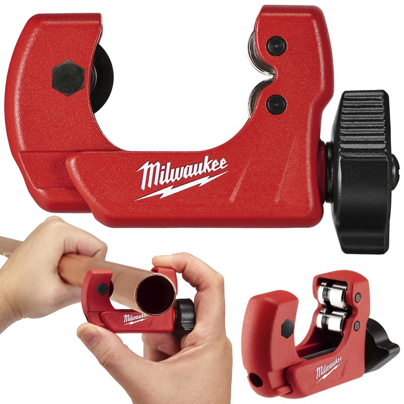 Milwaukee Mini Copper Pipe Tubing Cutter 3 - 28mm Capacity