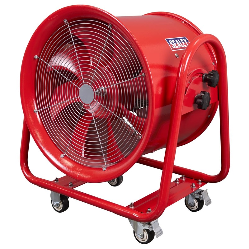 Sealey Portable Ventilator 500mm with 5m Ducting