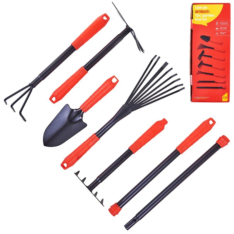 Amtech Garden Tool Kit 7 Piece