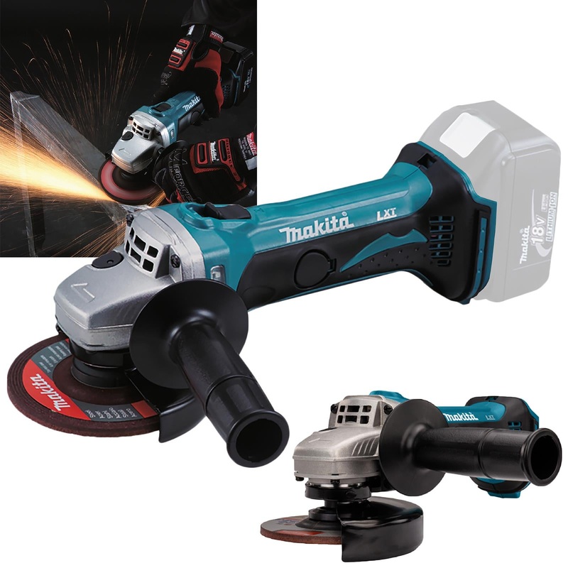Makita Angle Grinder 115mm 18V Li-ion Slim Body Design Cordless DGA452Z Body Only