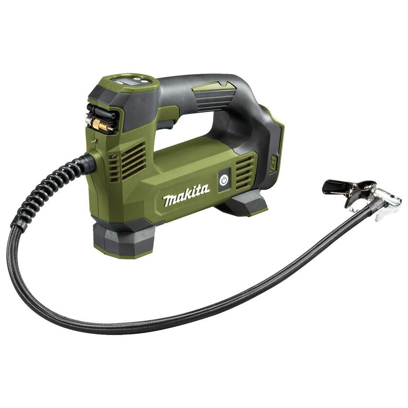 Makita Inflator Air Pump Tyre Car Bicycle Cordless LXT Li-ion 18V Olive Range DMP180ZO Body Only