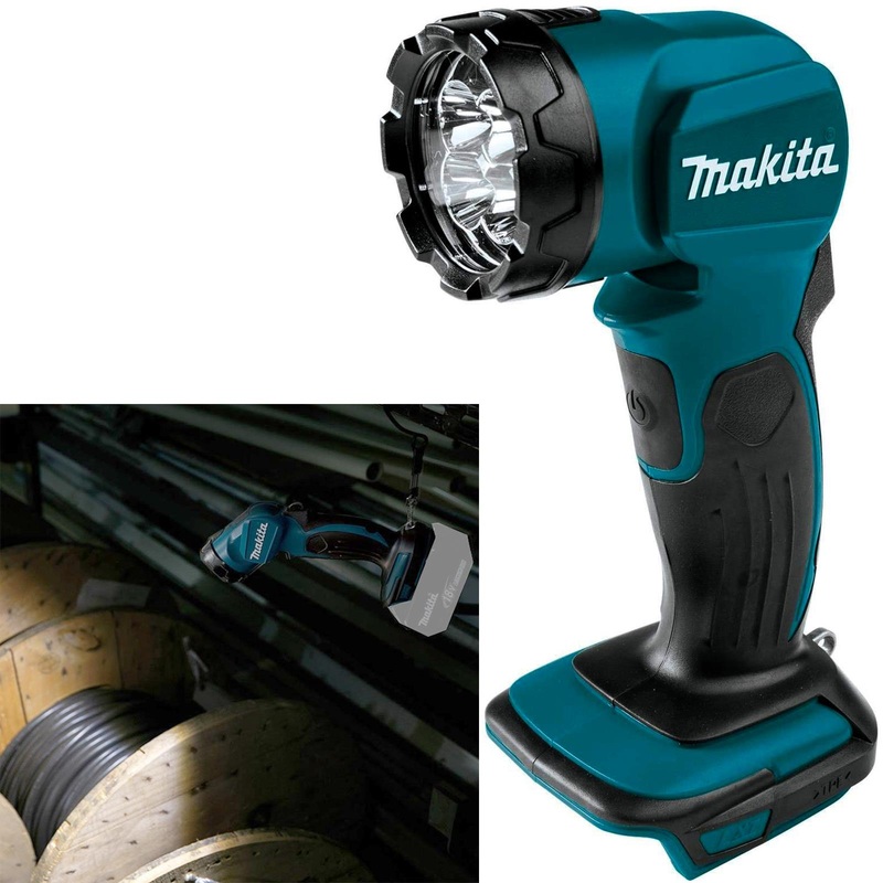 Makita LED Torch LXT 18V Flashlight Lamp Light Lithium-Ion Pivot Head Body Only