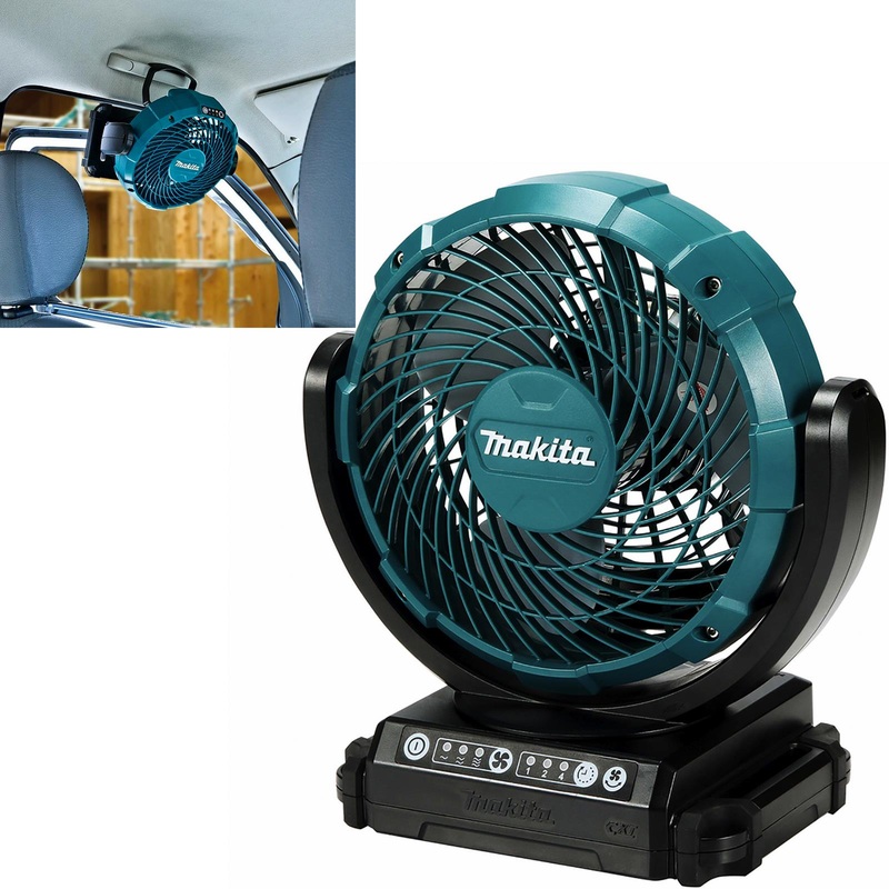 Makita Portable Fan CXT 12V Max Compact Cordless Corded Cool Air