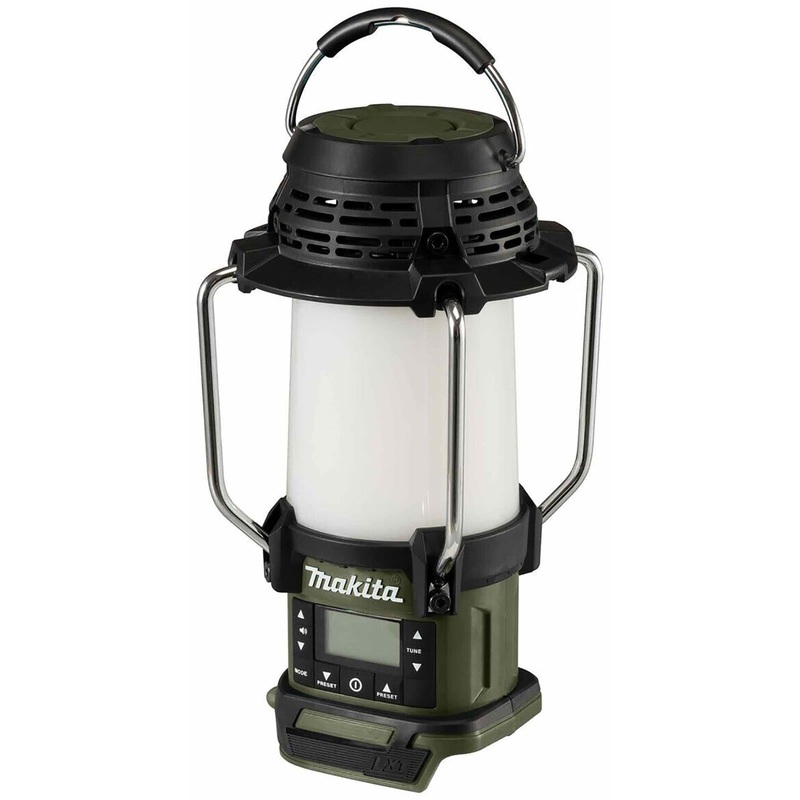 Makita Lantern Radio FM/AM Job Site Light Cordless 14.4V 18V LXT Olive Range DMR055O Body Only