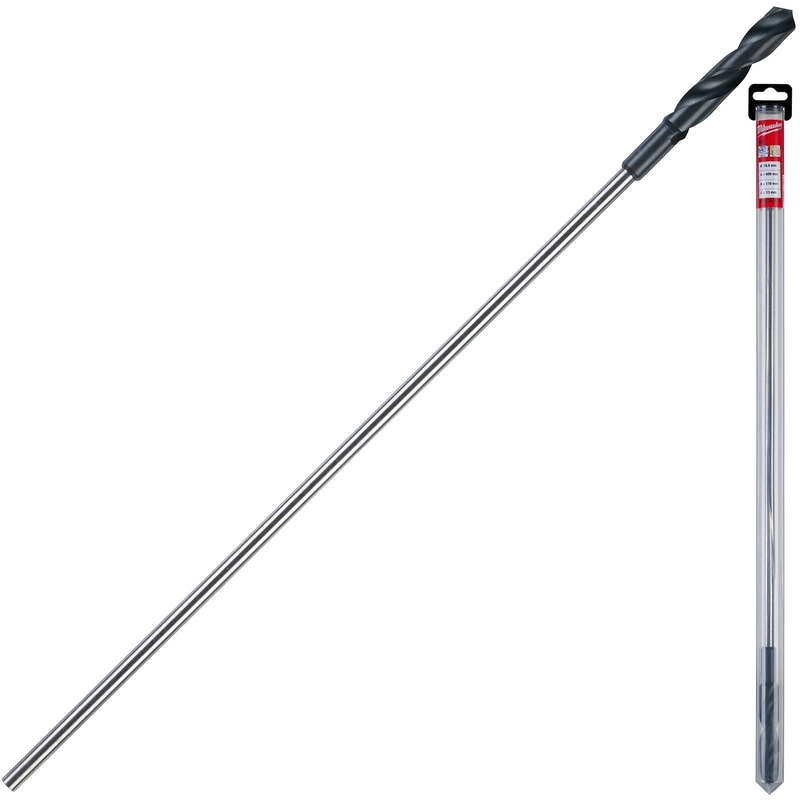 Milwaukee HSS Cable Drill Bit Wood Plasterboard Metal Channel 18 x 600mm