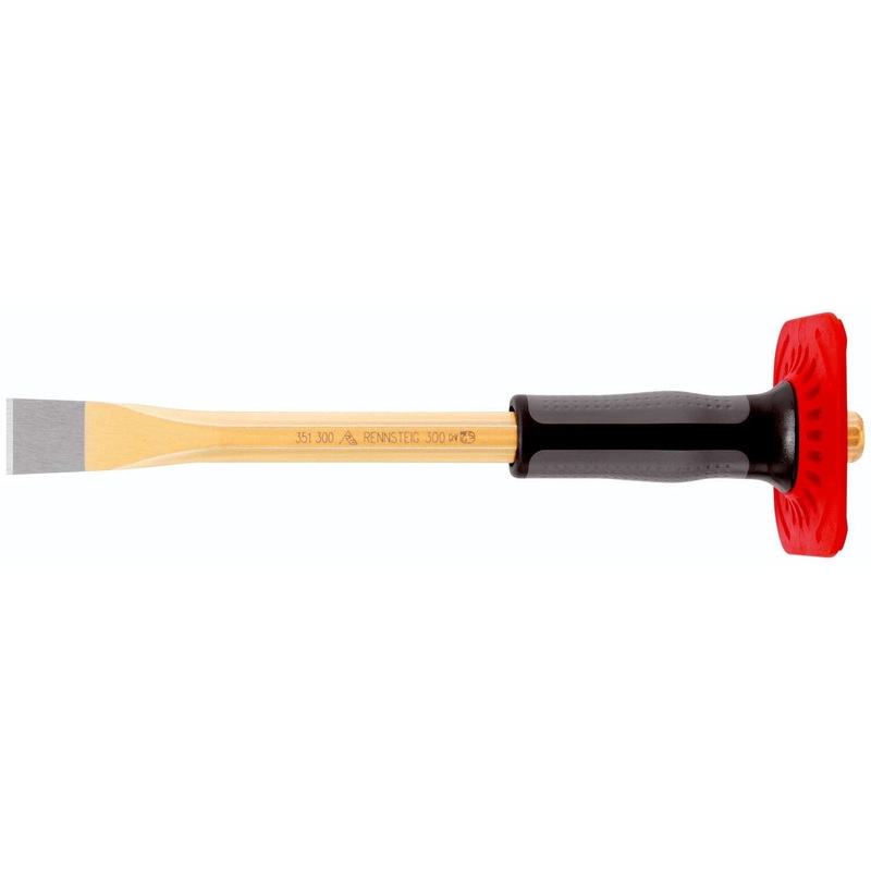 Rennsteig Masonry Bolster Chisel 300mm with Hand Guard 351 300 1