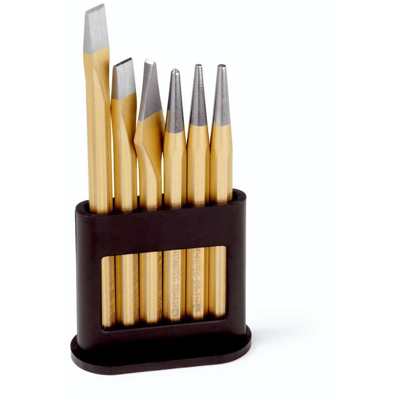 Rennsteig Punch and Chisel Tool Set 6 Pieces 421 000 0