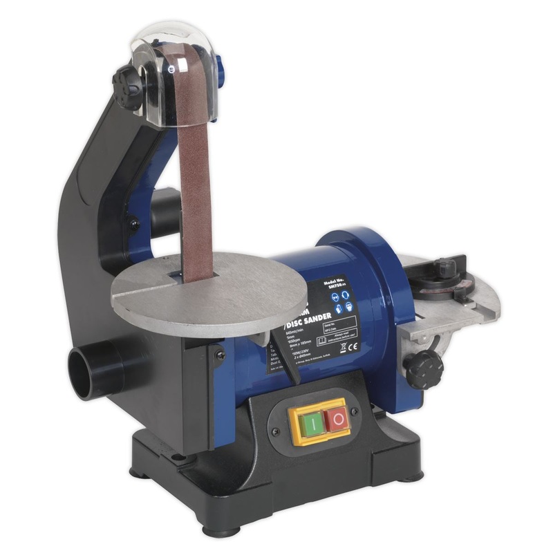 Sealey Belt/Disc Sander 25 x 762mm/125mm 250W/230V