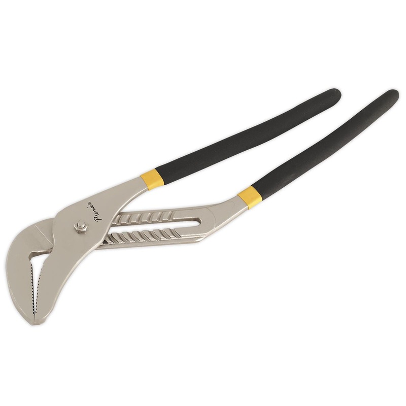 Sealey Premier Water Pump Pliers 500mm Ni-Fe Finish
