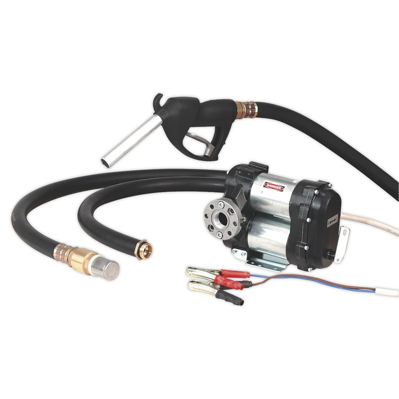 Sealey Diesel & Fluid Transfer Pump 12V High Flow