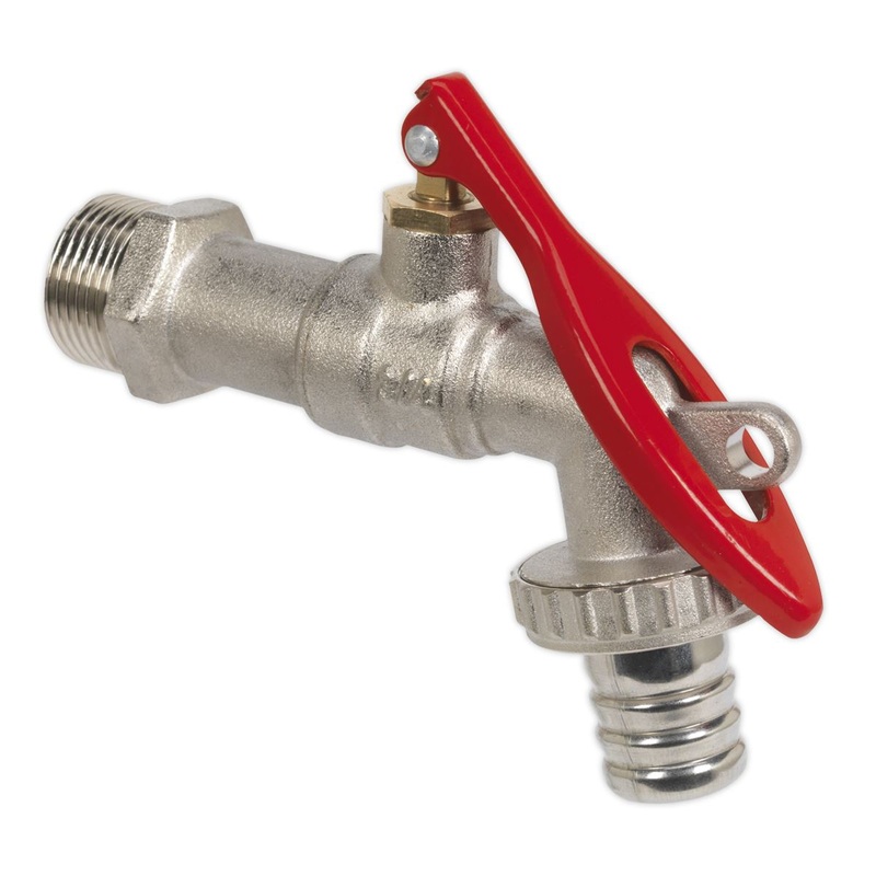 Sealey Drum Tap 3/4"BSP Zinc Die-Cast Lockable