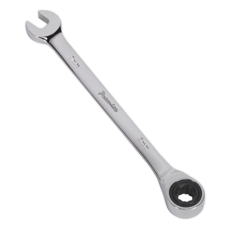 Sealey Premier Ratchet Combination Spanner 7mm