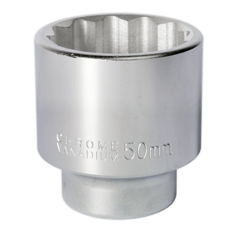 Sealey Premier WallDrive Socket 50mm 3/4"Sq Drive