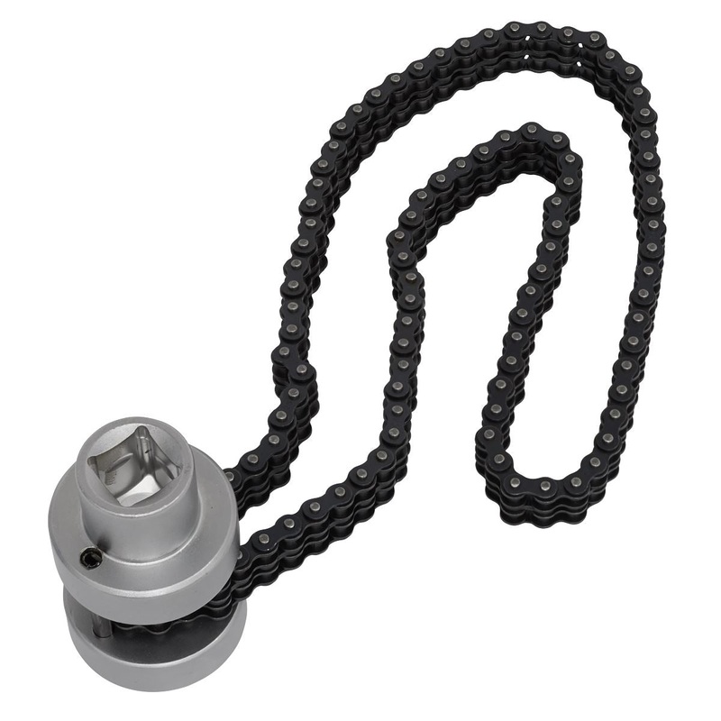 Sealey Air Dryer Cartridge Chain Wrench 73-170mm 1/2"Sq Drive