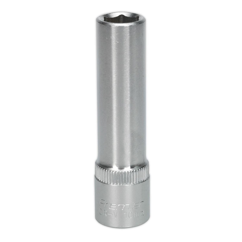 Sealey Premier WallDrive Socket 10mm Deep 3/8"Sq Drive