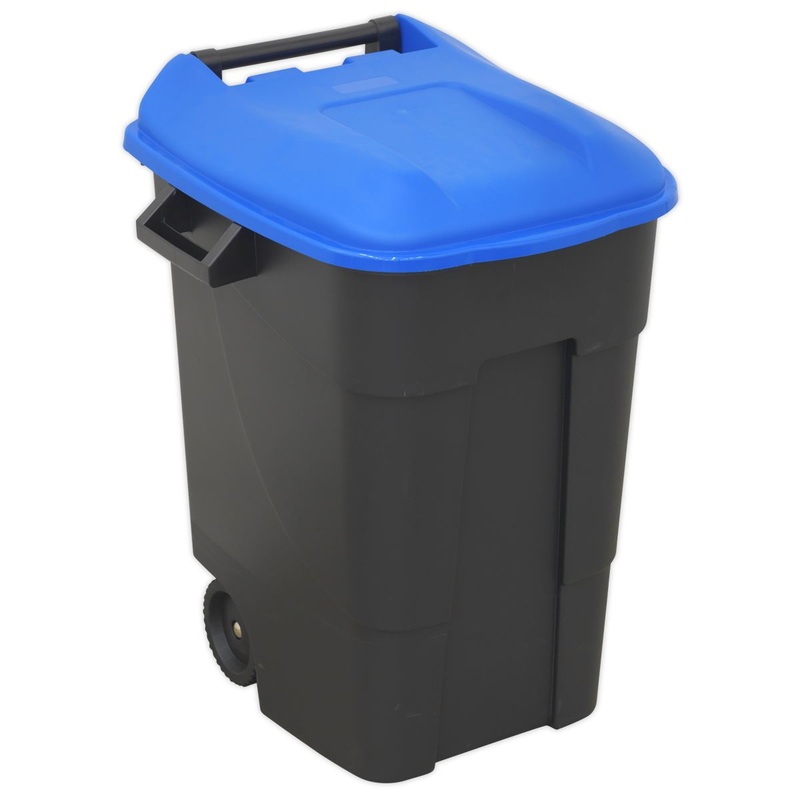 Sealey Refuse/Wheelie Bin 100L - Blue