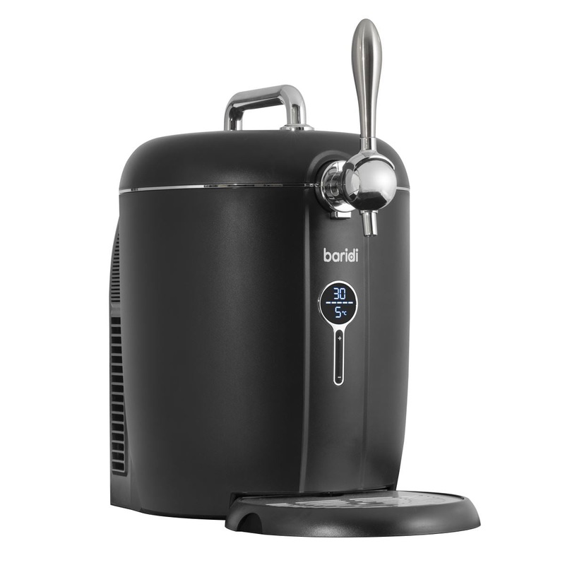 Baridi 6L Beer Keg Dispenser Tap with Electric Compressor and Integrated Cooling, No Gas Cartridges - DH115